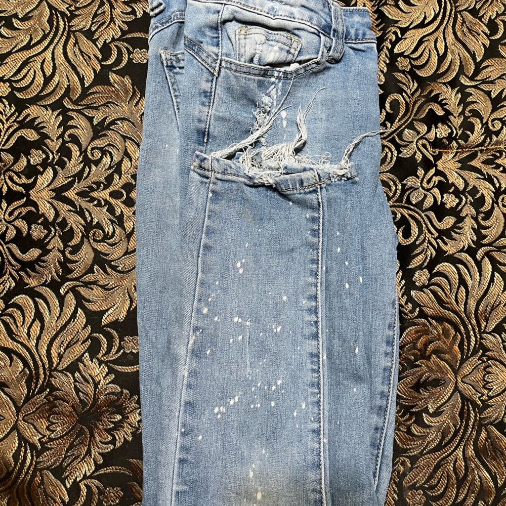 Blue Stretch Jeans mint condition the price is right